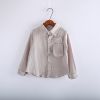 Chemise garçon à manche longue en coton - Ref 2078716