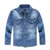 Chemise garçon à manche longue en toile - Ref 2079403