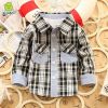 Chemise garçon SINGBAIL à manche longue - Ref 2079438