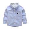 Chemise garçon à manche longue - Ref 2079574