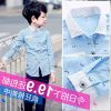 Chemise garçon à manche longue - Ref 2079578