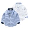 Chemise garçon à manche longue - Ref 2081981
