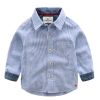 Chemise garçon à manche longue - Ref 2082021