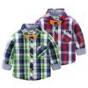Chemise garçon à manche longue en lin - Ref 2082034