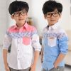 Chemise garçon à manche longue - Ref 2082435