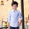 Chemise garçon à manche longue - Ref 2082454