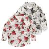 Chemise garçon à manche longue en lin - Ref 2082555