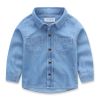 Chemise garçon à manche longue en toile - Ref 2082680