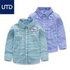 Chemise garçon à manche longue en coton - Ref 2082813