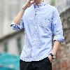 Chemise homme en coton - Ref 3443190