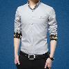 Chemise homme en coton - Ref 3443201