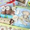 Coffret cadeau pour bébé - Vêtements + Fournitures Ref 1979140