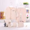 Coffret cadeau pour nouveau-né - vêtements coton en biologique Ref 1963991