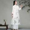 Costume femme en Coton et lin - Ref 3333741