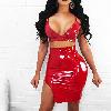 Costume femme OISEAU ROSE en Cuir PU - Ref 3333807