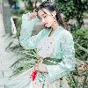 Costume femme PAVILLON YIMENG en Soie brillante - Ref 3333843