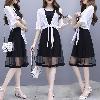 Costume femme AUTHENTIQUE en Mousseline - Ref 3333856