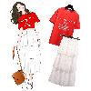 Costume femme INDEPENDANTE en Coton - Ref 3333887