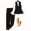 Costume femme SPLIT en Drap romain - Ref 3333911