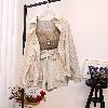 Costume femme en Coton et lin - Ref 3334136