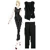 Costume femme MAREE NEON en Polyester - Ref 3334288