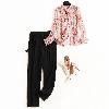 Costume femme SPLIT en Mousseline - Ref 3334329