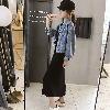 Costume femme en Denim + polyester - Ref 3334532