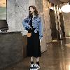 Costume femme en Denim + polyester - Ref 3334552