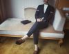 Costume homme en coton pour automne - Ref 1552392
