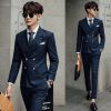 Costume homme en coton pour automne - Ref 1552785