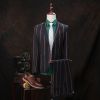 Costume homme en Article flanelle pour automne - Ref 1554883