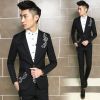 Costume homme en coton pour automne - Ref 1559063