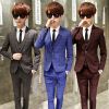 Costume homme en coton pour automne - Ref 1561339