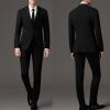 Costume homme en laine pour printemps - Ref 1563259