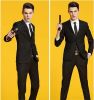Costume homme en polyester pour printemps - Ref 1563508