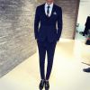 Costume homme en polyester pour automne - Ref 1564732