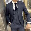 Costume homme en coton pour automne - Ref 1565869