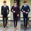 Costume homme en chanvre pour automne - Ref 1565878