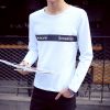 T-shirt HAPPY TIME en coton pour automne - Ref 1566048