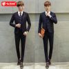 Costume homme en chanvre pour automne - Ref 1569512