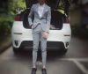 Costume homme en coton pour printemps - Ref 1573356