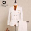 Costume homme en lainage pour automne - Ref 1576566