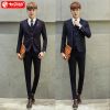 Costume homme en chanvre pour automne - Ref 1576930