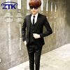Costume homme en Article flanelle pour printemps - Ref 1577854