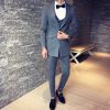 Costume homme en coton pour automne - Ref 1578226
