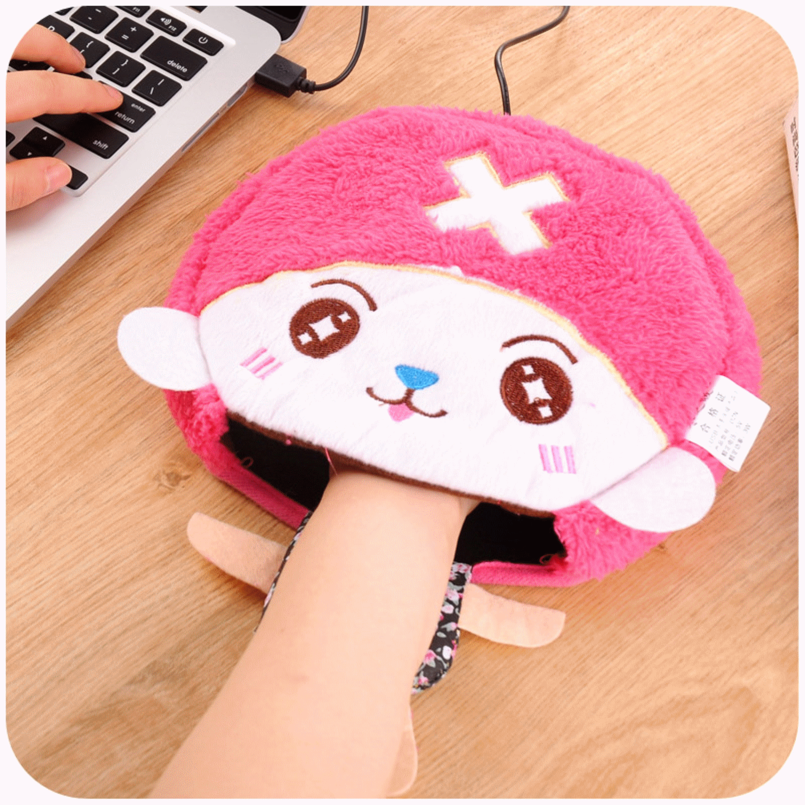 Coussin chauffant USB dessin animé - Ref 424602