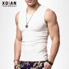 Débardeur homme maillot de corps XDIAN en coton pour été - Ref 1582916