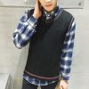 Débardeur homme Woolen gilet JIACZULIOU Nouveau Polyester - Ref 1584218