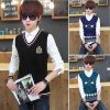 Débardeur homme Woolen gilet Polyester pour automne - Ref 1584602