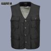 Débardeur homme Cotton vest pour hiver - Ref 1585556